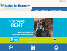 Tablet Screenshot of habitatncc.org